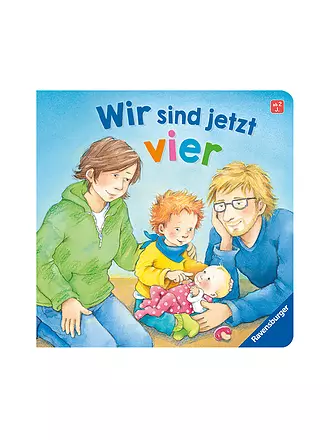 RAVENSBURGER | Buch - Wir sind jetzt vier, Sabine Cuno | 